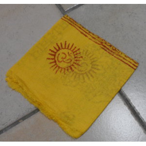 Foulard Bénarès jaune