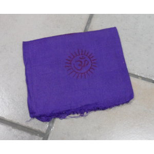 Foulard Bénarès violet