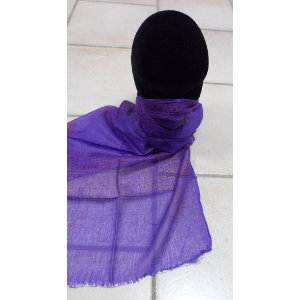 Foulard Bénarès violet