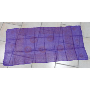 Foulard Bénarès violet