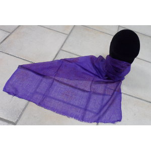 Foulard Bénarès violet