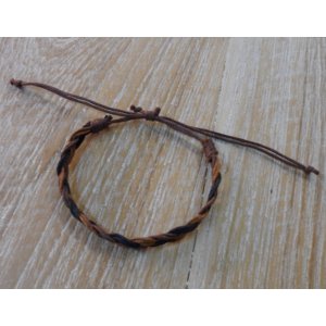 Bracelet macramé marron Putri