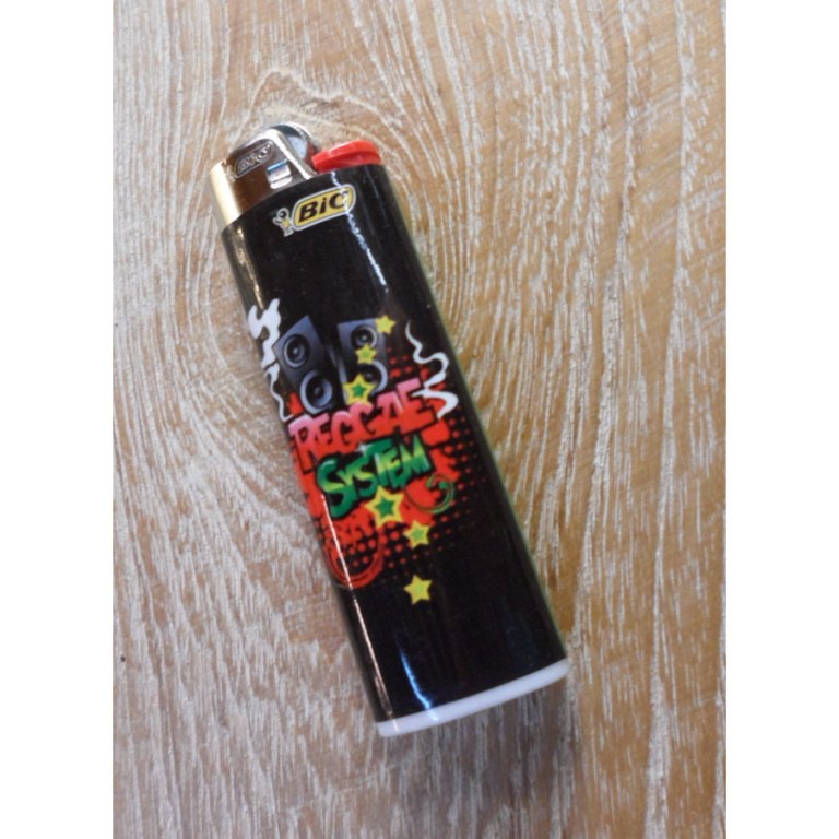 Briquet noir reggae system