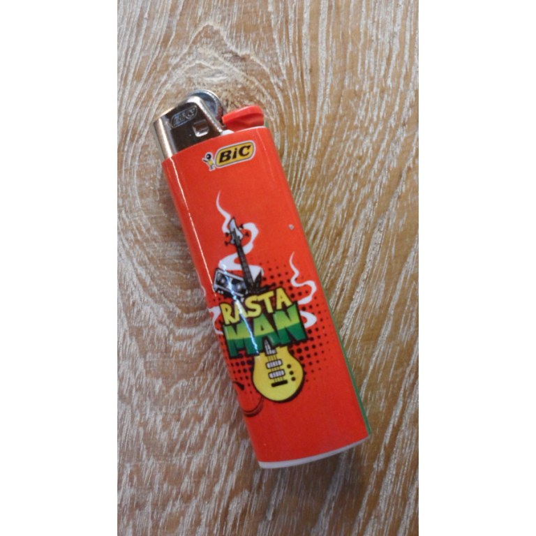 Briquet rouge rasta man