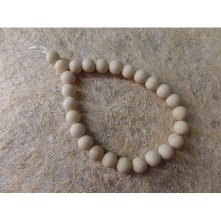 Bracelet mala fossile