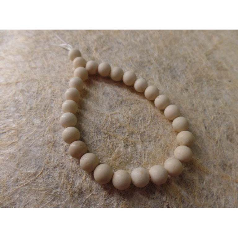 Bracelet mala fossile