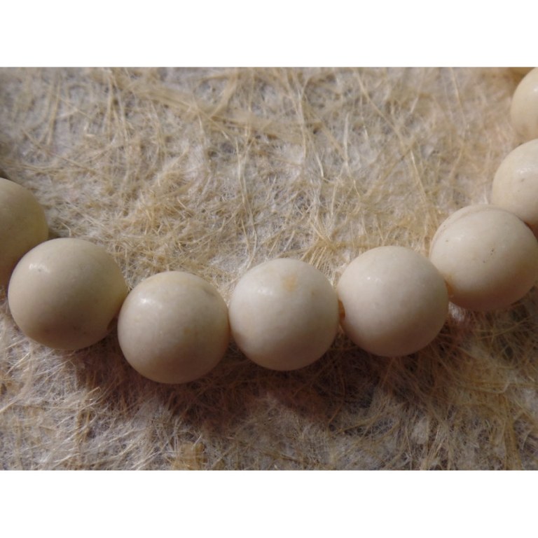 Bracelet mala fossile