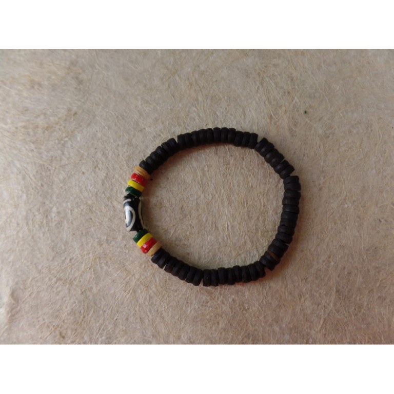 Bracelet surfeur rasta Kuta 5