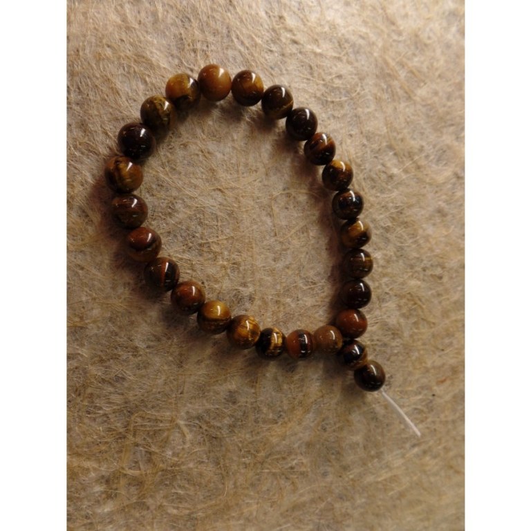 Bracelet mala oeil de tigre