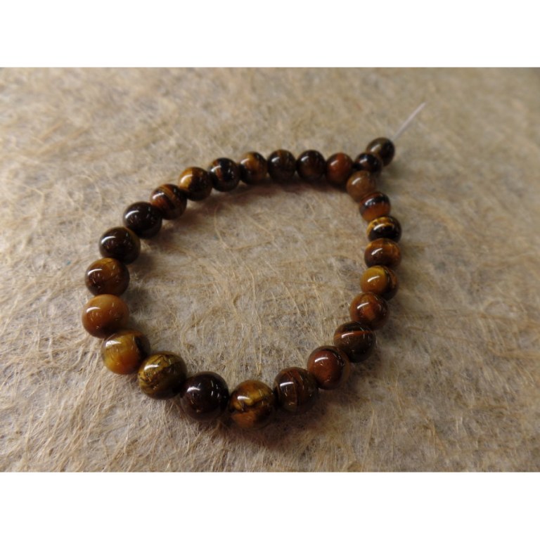 Bracelet mala oeil de tigre