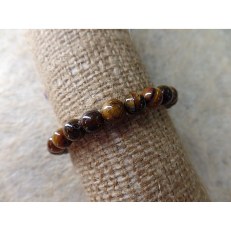 Bracelet mala oeil de tigre