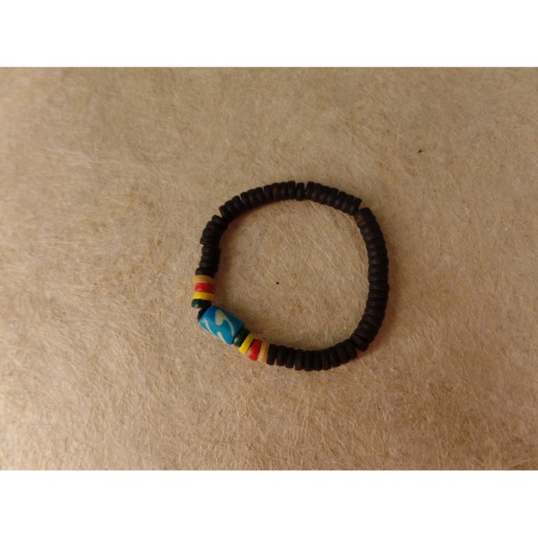 Bracelet surfeur rasta Kuta 6