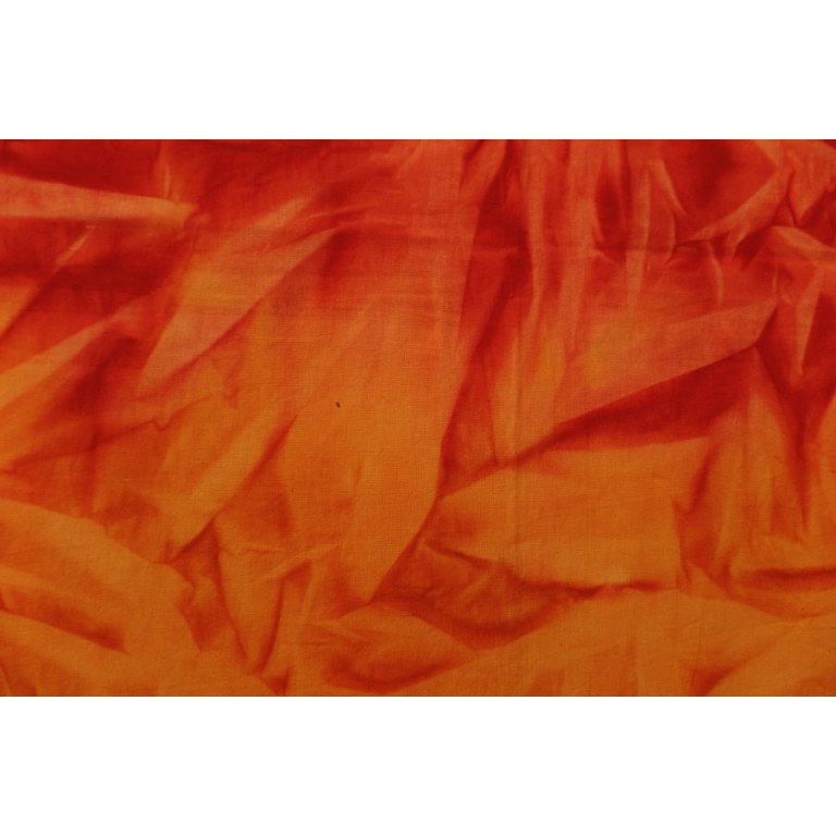 Tenture orange Shiva