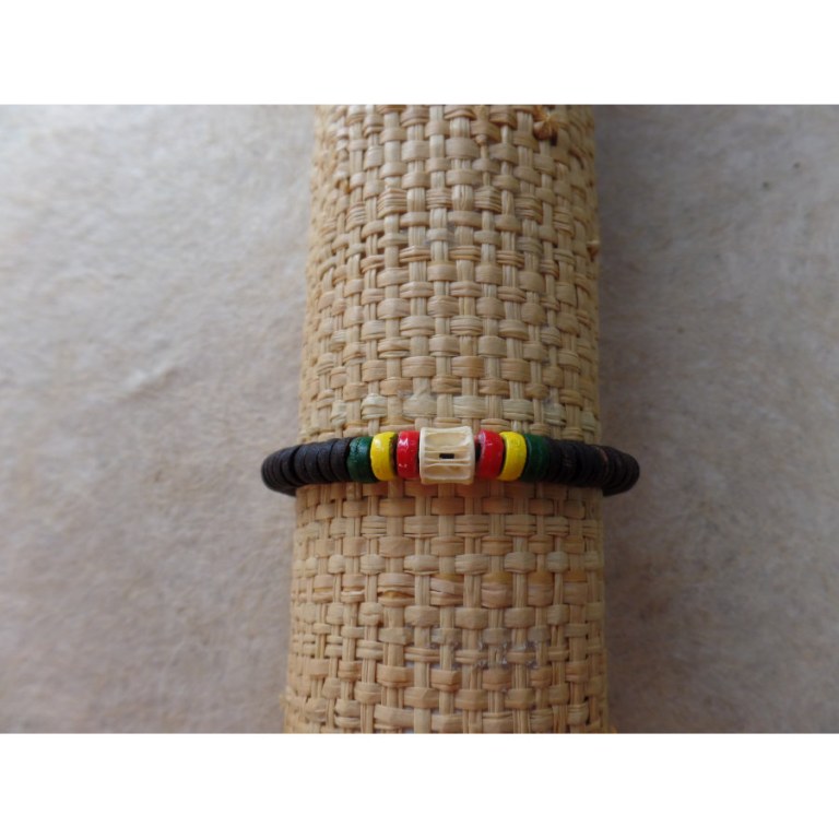 Bracelet surfeur rasta Uluwatu 5