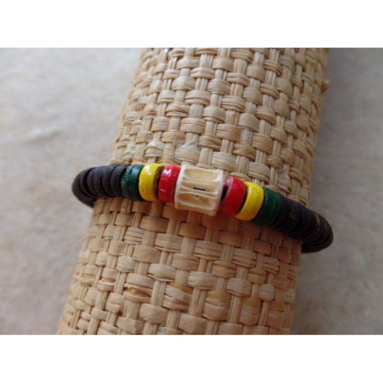 Bracelet surfeur rasta Uluwatu 5