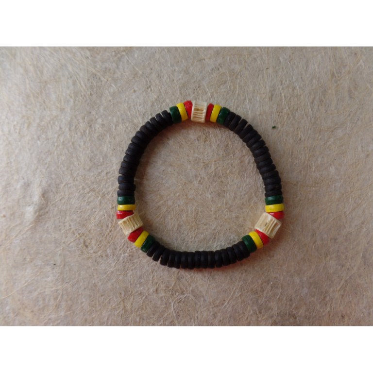 Bracelet surfeur rasta Uluwatu 5