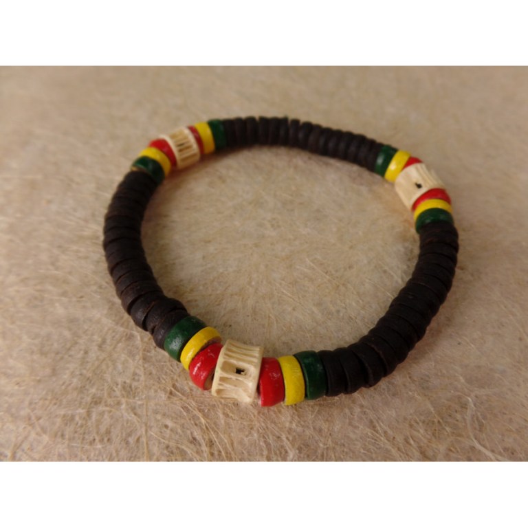 Bracelet surfeur rasta Uluwatu 5