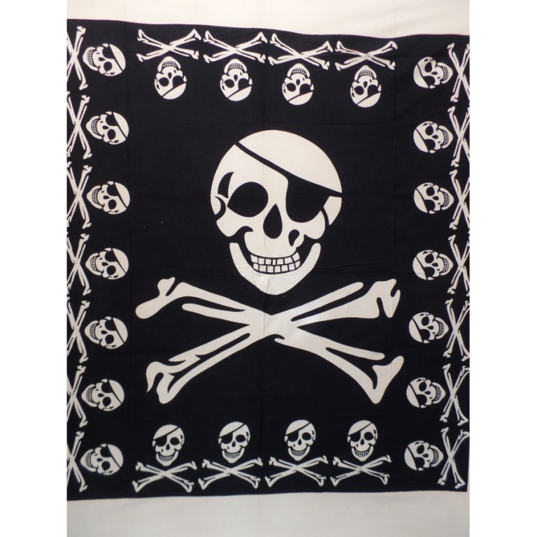 Grande tenture drapeau de pirate