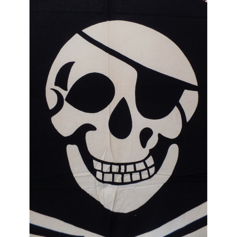 Grande tenture drapeau de pirate