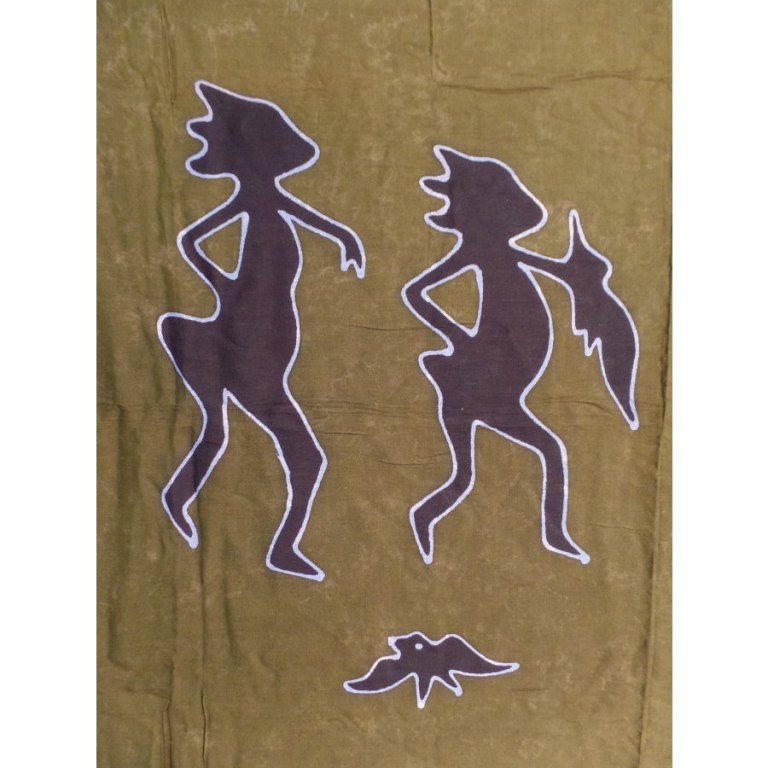 Paréo batik jeux d'enfants