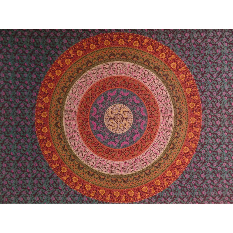 Tenture gerbe de fleurs 6 couleurs