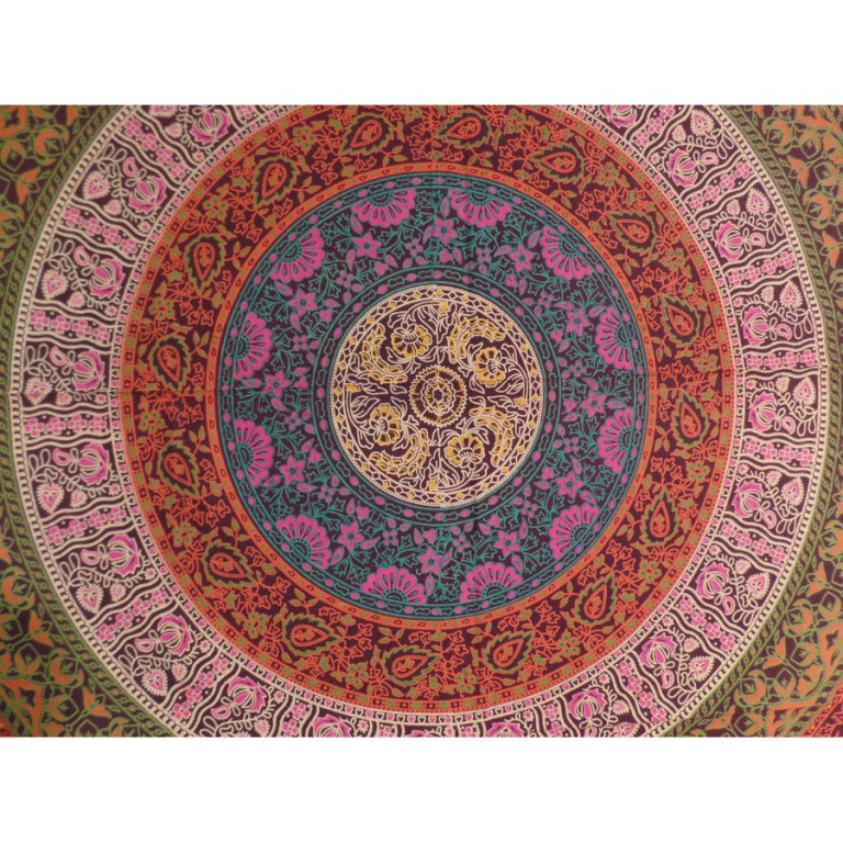 Tenture gerbe de fleurs 6 couleurs