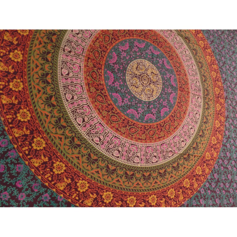 Tenture gerbe de fleurs 6 couleurs