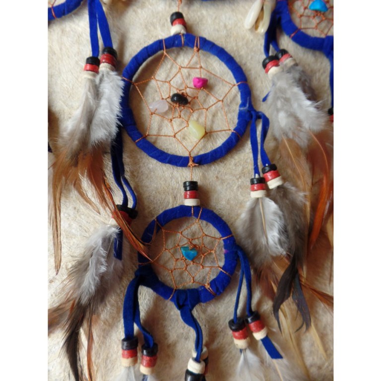 Dreamcatcher 5 cercles mahpe marine