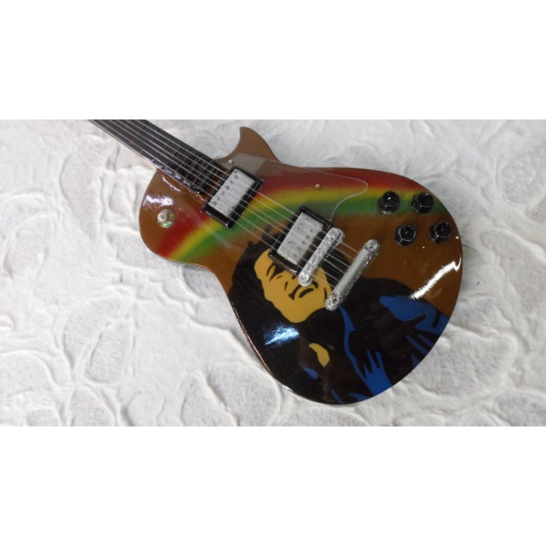 Guitare rasta Bob Marley