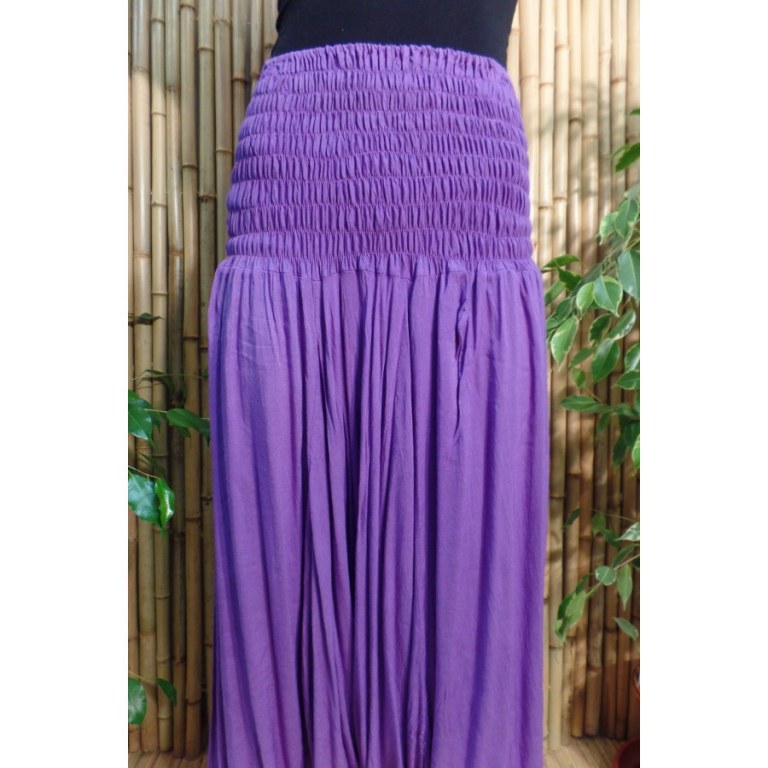 Sarouel violet smocks