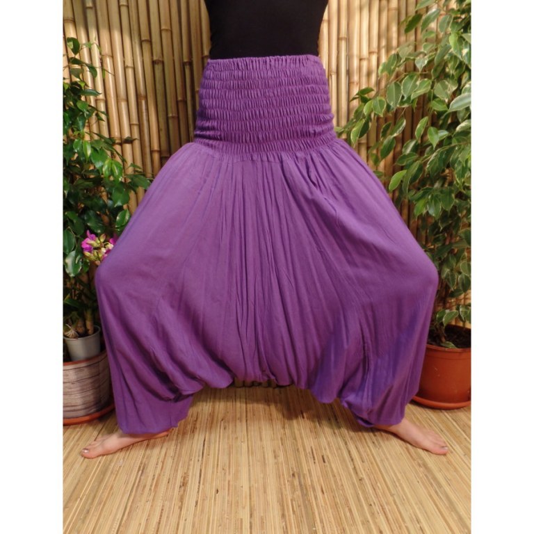 Sarouel violet smocks