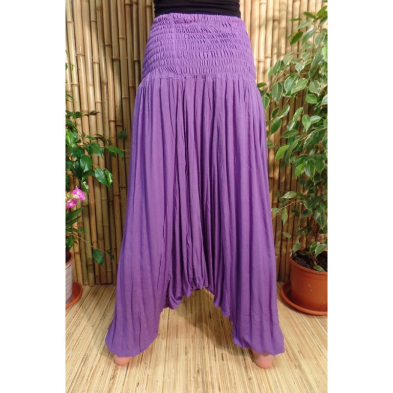 Sarouel violet smocks