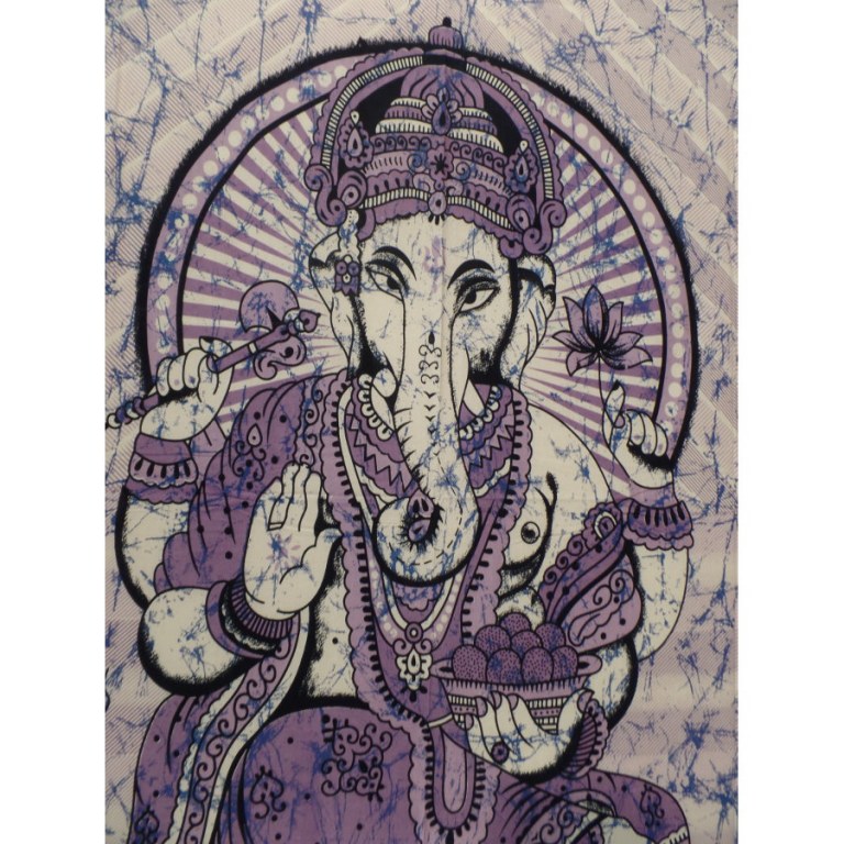 Tenture parme Bada Ganapati 