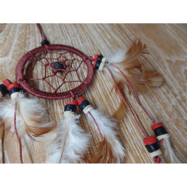 Mini dreamcatcher pingasut marron