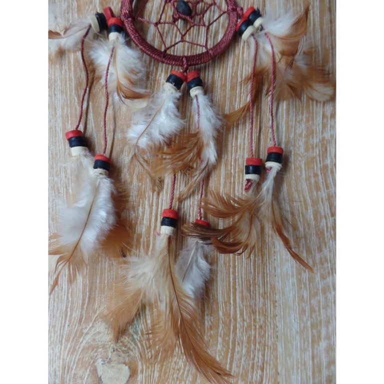 Mini dreamcatcher pingasut marron