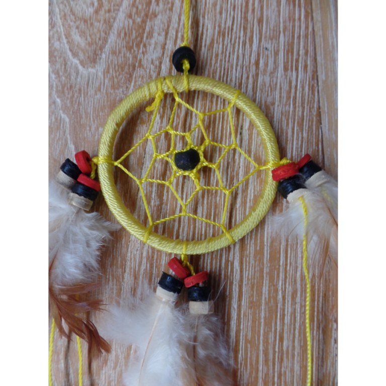 Mini dreamcatcher pingasut jaune