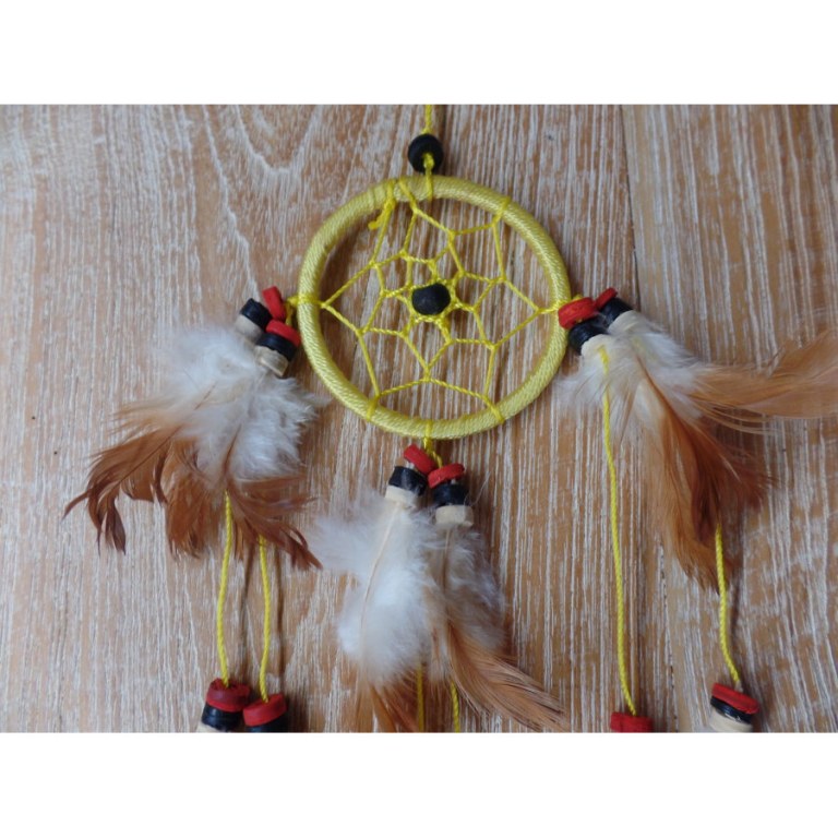 Mini dreamcatcher pingasut jaune