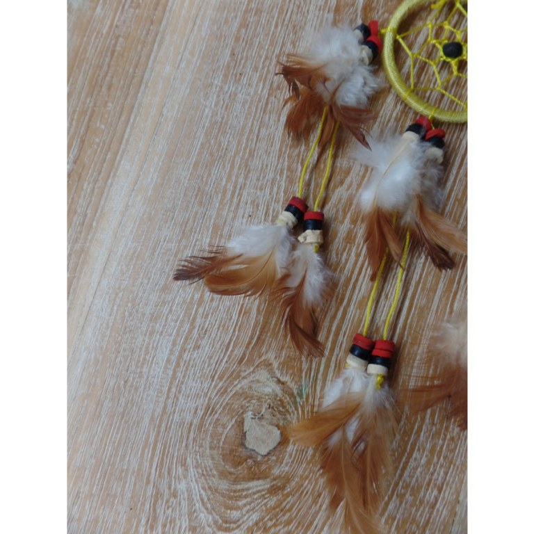 Mini dreamcatcher pingasut jaune