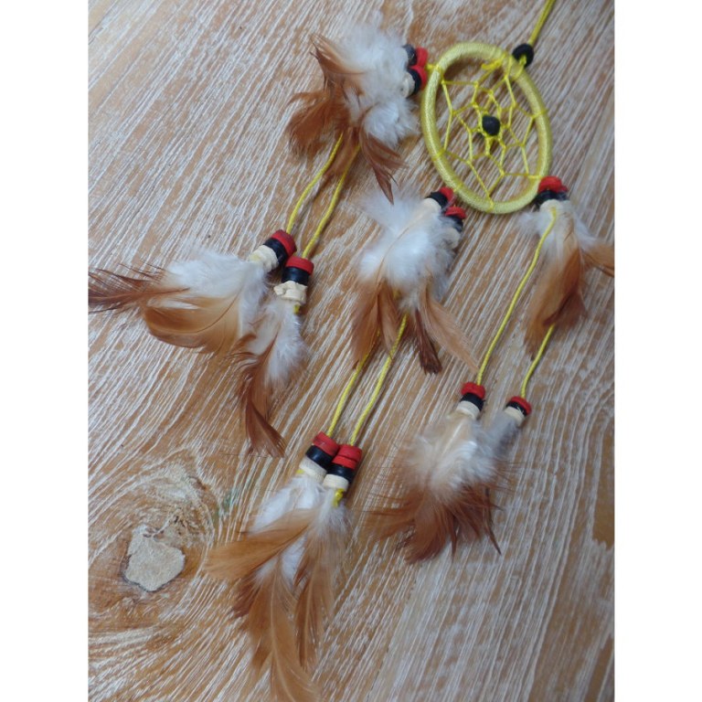 Mini dreamcatcher pingasut jaune