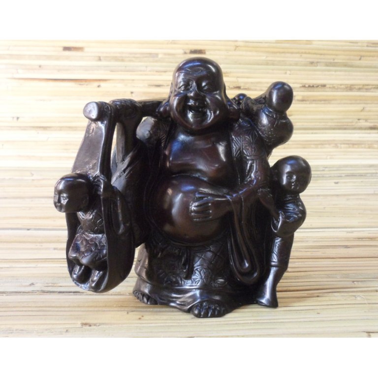 Bouddha rieur bonheur, chance, prospérité et longévité 20 cm - La