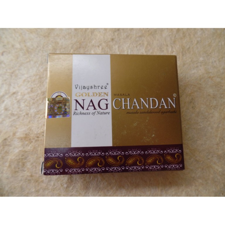 Encens golden nag chandan