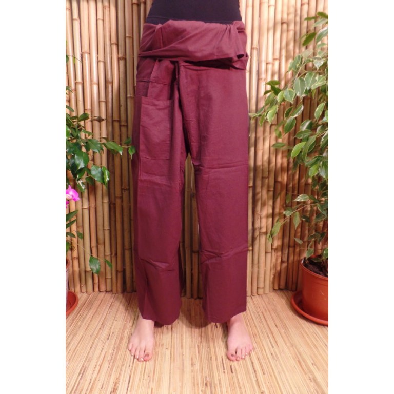 Pantalon de pêcheur Thaï acerola