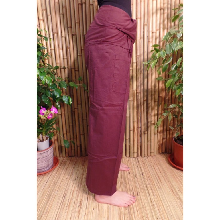 Pantalon de pêcheur Thaï acerola