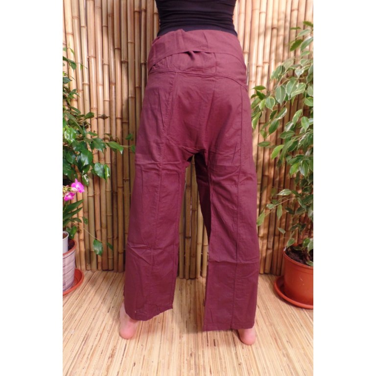 Pantalon de pêcheur Thaï acerola
