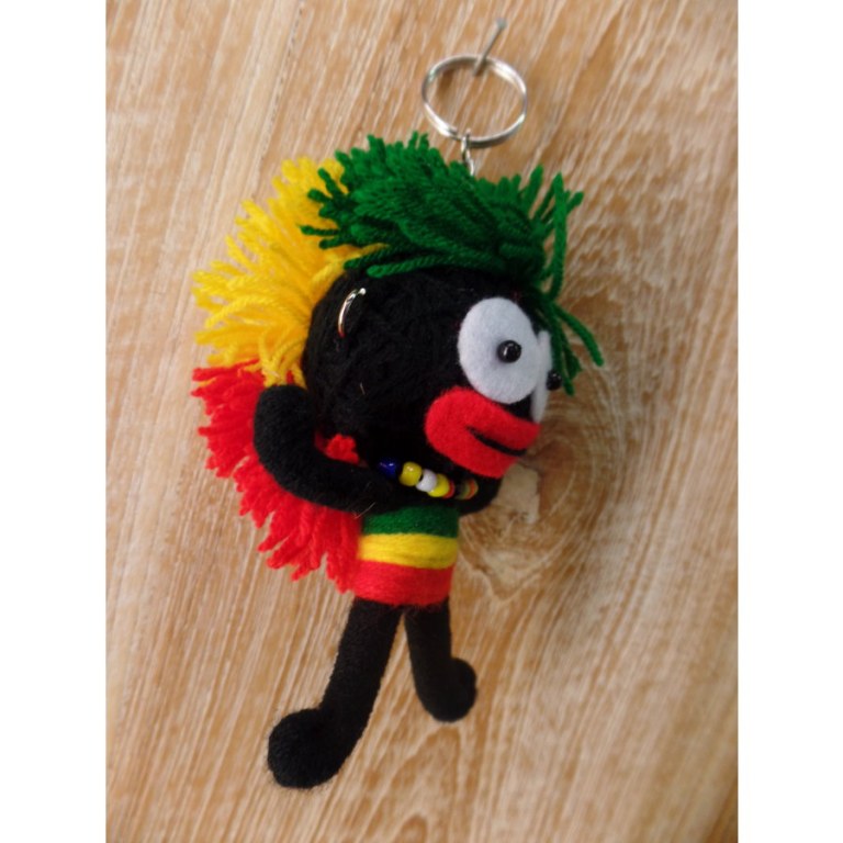 Porte clés big iroquois rasta