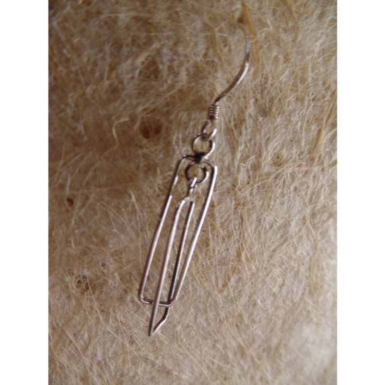 Boucles d'oreilles attache