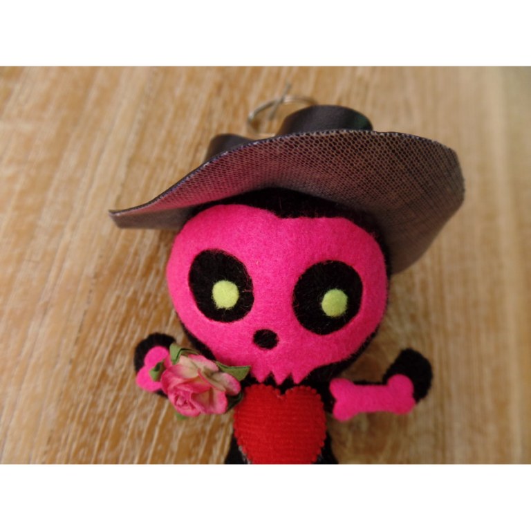 Porte clés big scarecrow rose