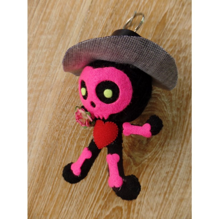 Porte clés big scarecrow rose