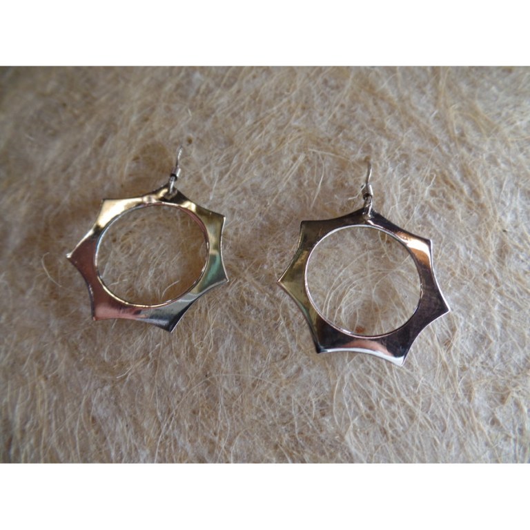 Boucles d'oreilles écrou