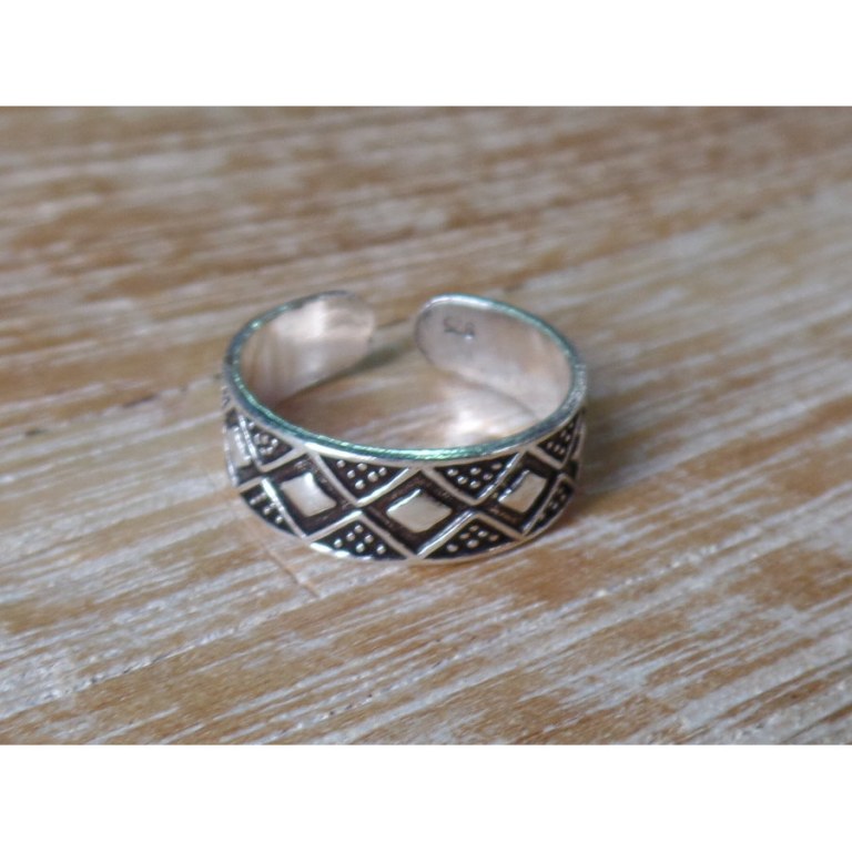 Bague de pied losange